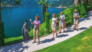 LENNO: Trasferimento in barca (solo andata) + ingresso VIP ai giardini di Villa Balbianello