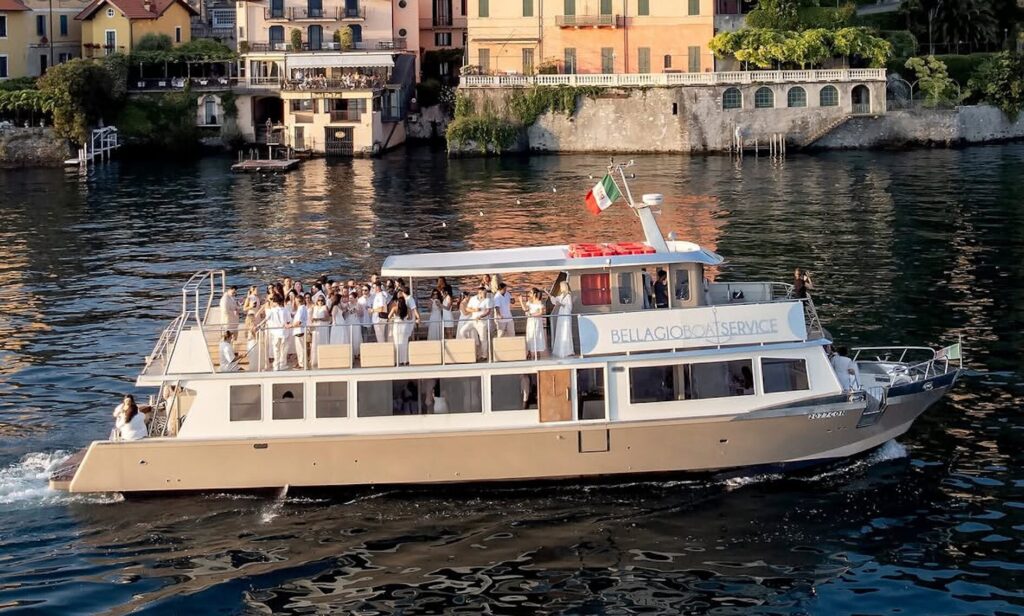 FESTA IN BARCA PRIVATA – PARTENZA DA TREMEZZO
