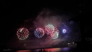 Comacina Island Fireworks display