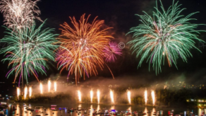 Comacina Island Fireworks display