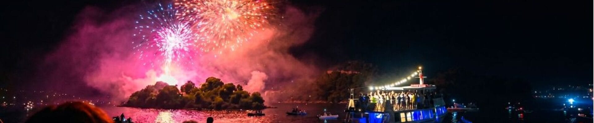 Comacina Island Fireworks display