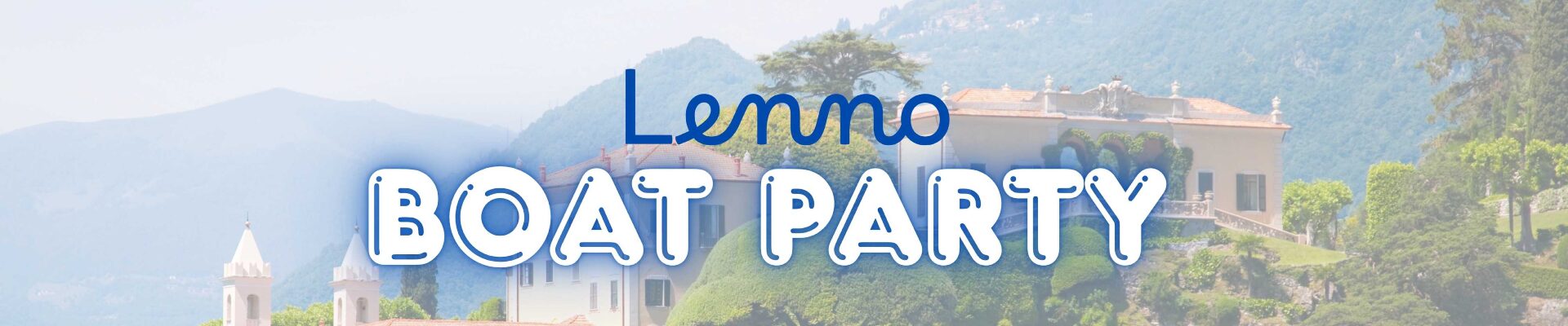 PRIVA BOAT PARTY – DEPARTURE FROM LENNO