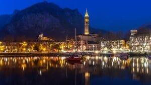 PRIVATE BOAT PARTY – DEPARTURE FROM LECCO
